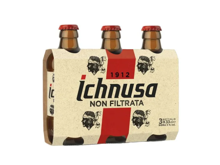 Ichnusa Bier Non Filtrata 3 x 0.33 l