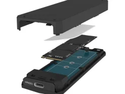 ICY BOX Externes Gehäuse Spade Case 1805 M.2