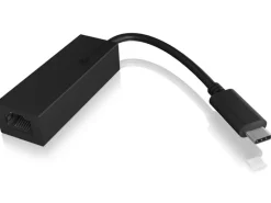 ICY BOX Netzwerk-Adapter IB-LAN100-C3 USB 3.0 Type-C zu RJ45