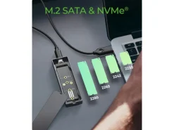 ICY BOX SSD Gehäuse M.2 SATA/NVMe