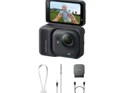 Insta360 Actionkamera GO Ultra Creator Bundle Schwarz