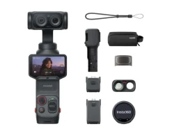 Insta360 Actionkamera Luna Ultra Creator Bundle Cosmic Black