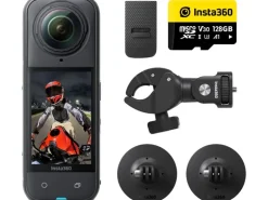 Insta360 360°-Videokamera X5 Motorrad Bundle