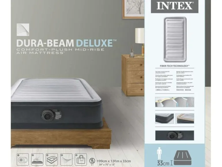 Intex Luftbett Dura Beam Deluxe Twin 99 x 191 x 33 cm