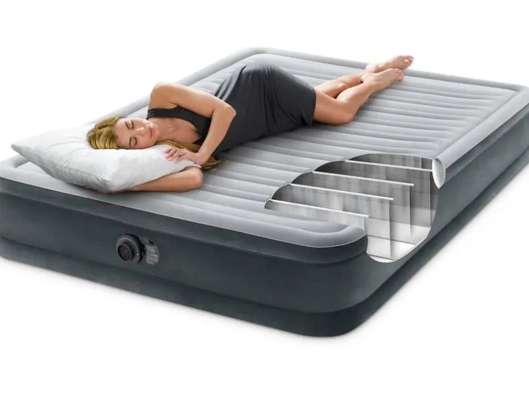 Intex Luftbett Dura Beam Deluxe Queen 152 x 203 x 33 cm