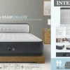 Intex Luftbett Dura Beam mit Headboard Queen 152 x 236 x 46 cm