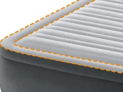 Intex Luftbett Dura Beam mit Headboard Queen 152 x 236 x 46 cm