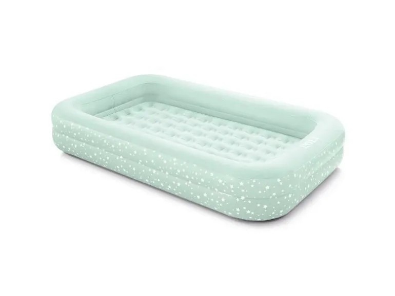 Intex Luftbett Kidz Travel Set 107 x 168 cm, Mint