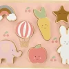 Jabadabado Holzpuzzle Hase & Freunde 21 x 29 cm