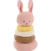 Jabadabado Stapelturm Hase, Textil, 20 cm