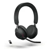 Jabra Headset Evolve2 65 Duo MS Schwarz, USB-A