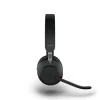 Jabra Headset Evolve2 65 Duo MS Schwarz, USB-A, inkl. Ladestation