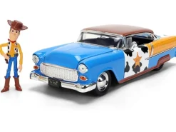 Jada Toys Toy Story Woody 1955 Chevrolet Bel Air 1:24