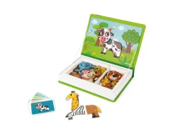 Janod Beschäftigungsspielzeug Magnetbuch Tiere