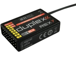 Jeti Empfänger Duplex REX 7 2.4 GHz EX, 200 mm Antennen