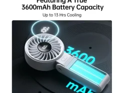 Jisulife Handventilator Fan 7 Grau