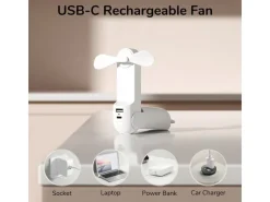 Jisulife Handventilator Life8 Plus Weiss