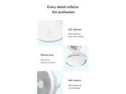 Jisulife Jisulife Tischventilator 7 Weiss