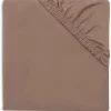 Jollein Fix-Leintuch 60 x 120 cm, Braun