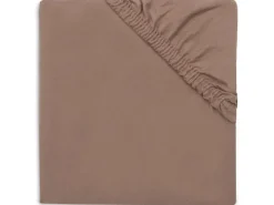 Jollein Fix-Leintuch 60 x 120 cm, Braun