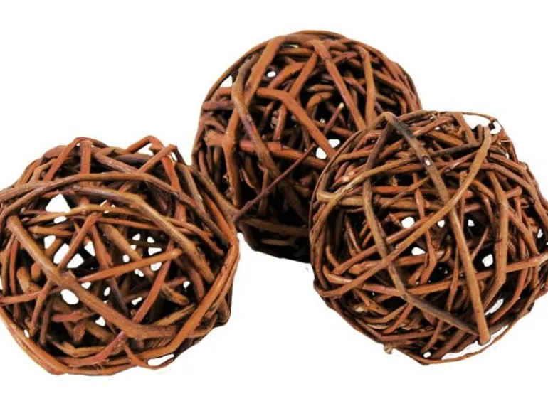 JR Farm Spielzeug Mini Weidenball 20g, 3 Stk.
