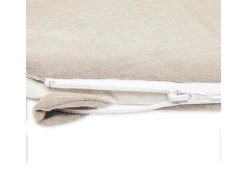 Julius Zöllner Baby-Ganzjahresschlafsack Musselin Sand Gr. 56/62