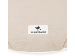 Julius Zöllner Baby-Ganzjahresschlafsack Musselin Sand Gr. 56/62