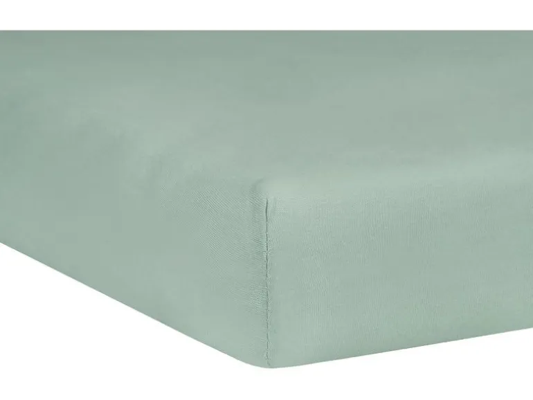 Julius Zöllner Fix-Leintuch Jersey Salbei 70 x 140 cm