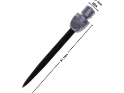 Karella Metallspitzen Softdarts Alu 3 Stück inkl. Holder Set