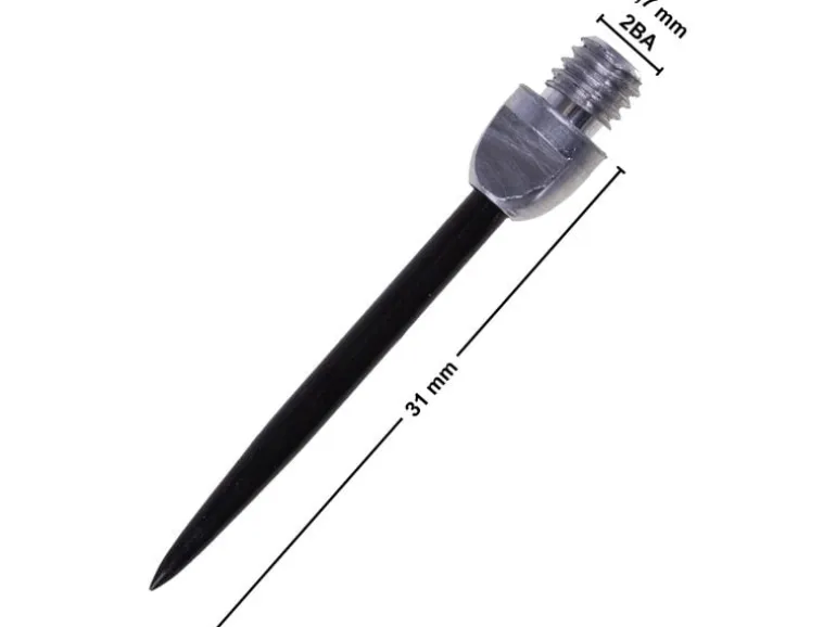 Karella Metallspitzen Softdarts Alu 3 Stück inkl. Holder Set