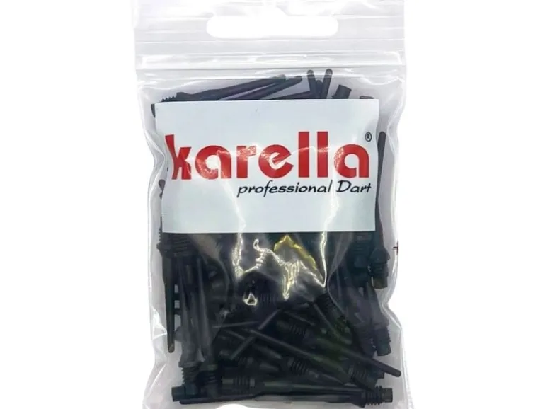 Karella Softspitzen Keypoint 100 Stück – Schwarz