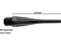 Karella Softspitzen Ultimo 50 Stück – Schwarz