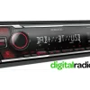 Kenwood Autoradio KMM-BT408DAB, 1 DIN