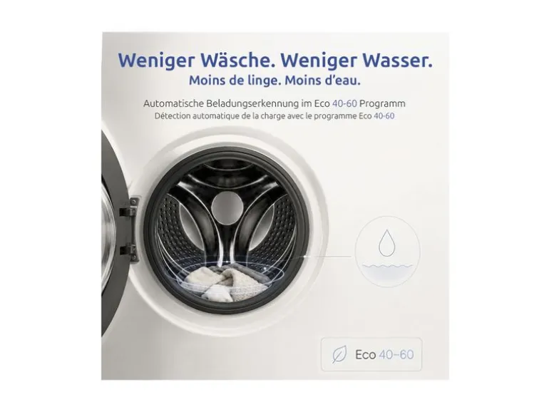 Kibernetik Waschmaschine FLWS519 FusionLine 10 kg A-30% Klasse weiss