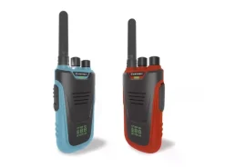 Kidywolf Walkie-Talkies mit Taschenlampe blau/rot