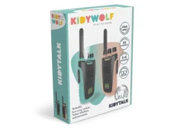 Kidywolf Walkie-Talkies mit Taschenlampe hellblau/rosa