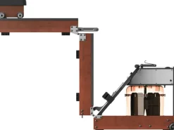 KingSmith Rudergerät WM10 Dunkelbraun