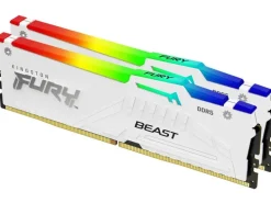 Kingston DDR5-RAM FURY Beast Weiss RGB 6000 MHz 2x 16 GB