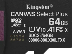Kingston microSDXC-Karte Canvas Select Plus Gen3 64 GB
