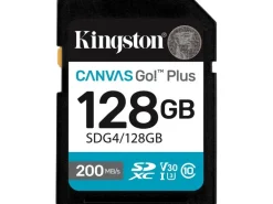 Kingston SDXC-Karte Canvas Go! Plus 128 GB