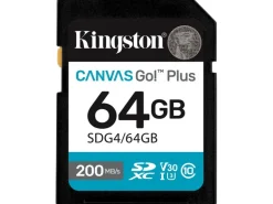 Kingston SDXC-Karte Canvas Go! Plus 64 GB