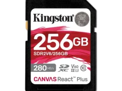 Kingston SDXC-Karte Canvas React Plus V60 256 GB