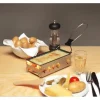 Kisag Teelicht-Raclette Candle light to go Silber