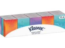 Kleenex Taschentücher Collection mini 15 Packungen à 7 Stück