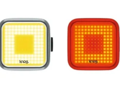 knog. Velolampe Blinder Square Twinpack Lichtset