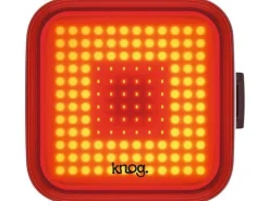 knog. Velolampe Blinder Square Rücklicht, Schwarz