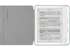 Kobo eReader Schutzhülle Tasche Libra Colour Garden green