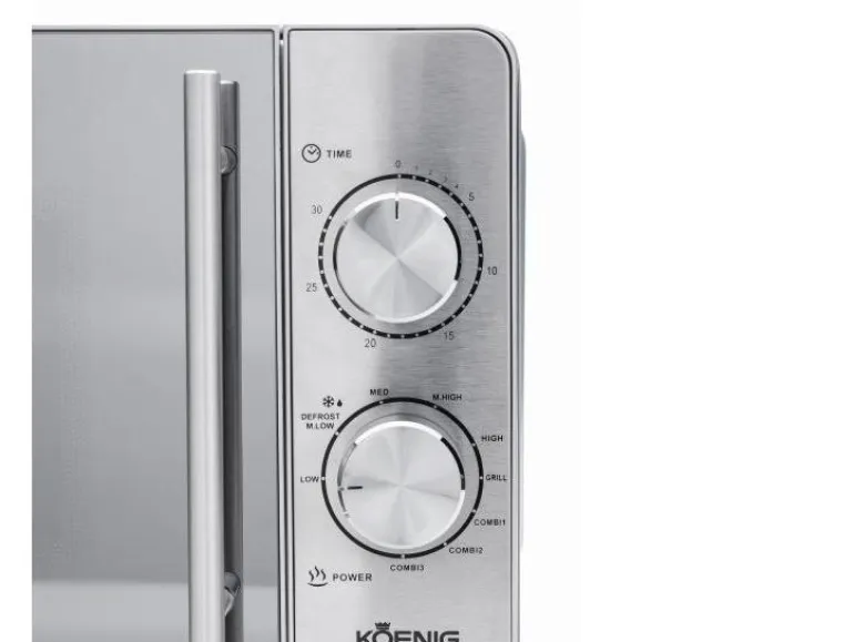 Koenig Mikrowelle Classic Silber