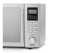 Koenig Mikrowelle mit Grill 3-in-1 Silber
