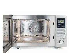 Koenig Mikrowelle mit Grill 3-in-1 Silber